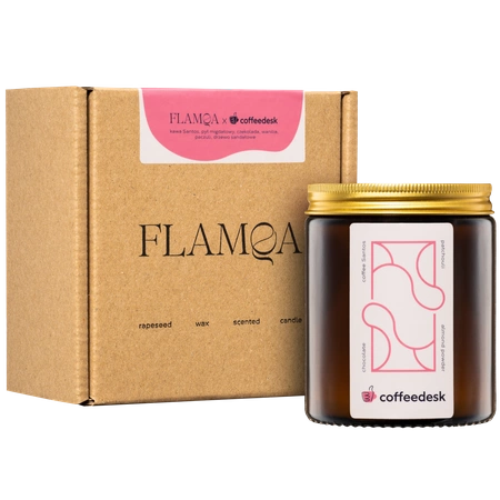 FLAMQA x Coffeedesk świeca zapachowa